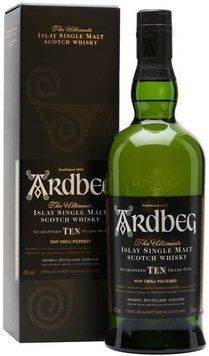 Віскі Ardbeg 10 YO, in gift box, 0.7 л (BDA1WS-WAB070-001) 724719 фото