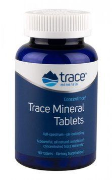 Trace Minerals Research ConcenTrace Trace Mineral Tablets 90 Tablets (TMR-00105) 682211 фото