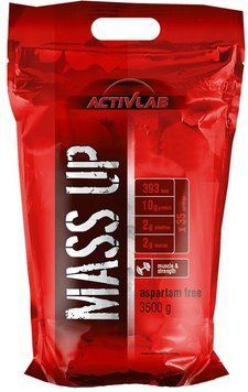 Гейнер Гейнер Activlab Mass UP 3500 g /35 servings/ Strawberry 511345 фото