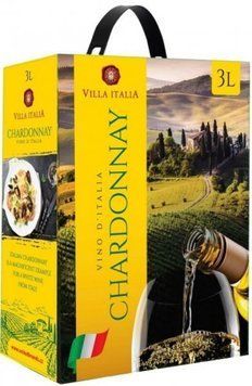 Вино Villa Italia Chardonnay біле сухе 3л (VTS2903510) 741655 фото
