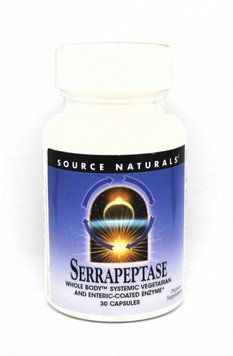 Source Naturals Serrapeptase, 30 Caps 417635 фото
