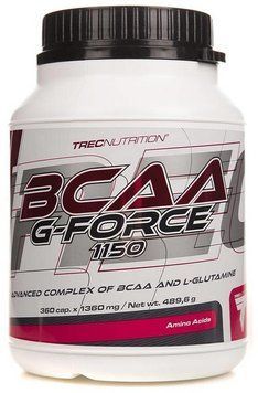 Амінокислота для спорту Trec BCAA G-Force 360 capsules/90 servings/Unflavored 968989 фото