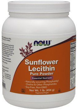Now Foods Sunflower Lecithin Pure Powder 454 g /45 servings/ 463916 фото