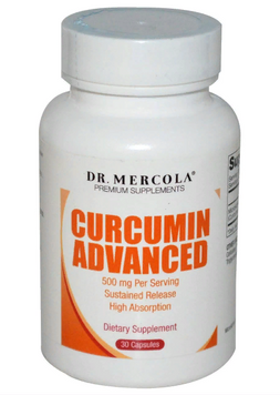 Dr. Mercola Curcumin Advanced, 500 mg, 30 Capsules (MCL-01539) 659071 фото