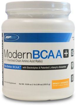 Амінокислота для спорту USP Labs Modern BCAA+ 535 g /30 servings/Mango Orange 969783 фото
