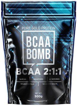 Pure Gold Bcaa Bomb 2-1-1 - 500g Fruit Punch 1463370 фото