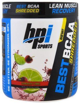 Амінокислота для спорту BPI Sports Best BCAA Shredded 275 g / 25 servings / Cherry Lime 718656 фото