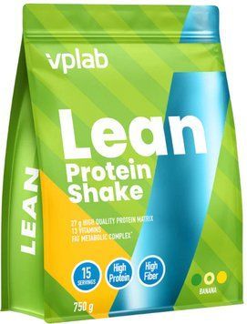 Протеїн VPLab Lean Protein Shake - 750g Banana 1456354 фото