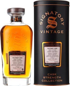 Виски Signatory Pulteney Cask Strength 14 yo 2008 0.7 л (BWW7168) 1081872 фото