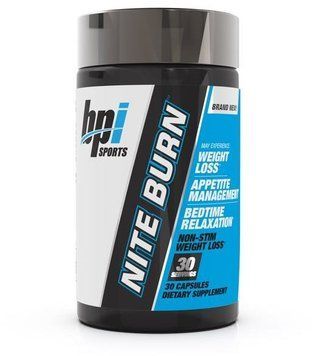 Жироспалювач BPI Nite Burn 30 Capsules 911072 фото