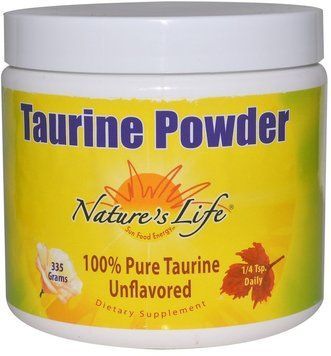 Nature's Life Taurine Powder, Unflavored, 335 g (NLI-20366) 655350 фото