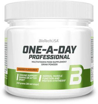 BiotechUSA One A Day Professional 240 g / 30 servings / Orange 1000384 фото