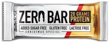 Протеиновый батончик BioTechUSA Zero Bar 50 g Apple Pie 414571 фото