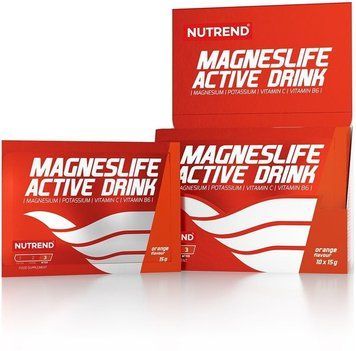 Nutrend MagnesLife Active Drink Минеральный комплекс со вкусом апельсина 10х15 г 914141 фото