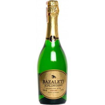 Вино ігристе Bazaleti, біле напівсухе, 0.75л 12% (DIS4867616022613) 1186959 фото
