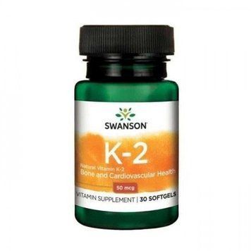 Swanson Ultra Natural Vitamin K2 50 mcg Вітамін К2 30 гелевих капсул 776357 фото