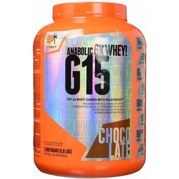 Гейнер Extrifit G15 Anabolic Gainer 3000 g /66 servings/ Chocolate 525951 фото