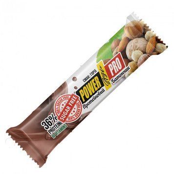 Power Pro 32% Protein bar Nutella Sugar Free 60 g Nuts 586334 фото