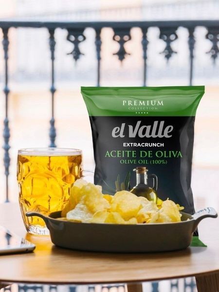 Чипсы картофельные El Valle Aceite de Oliva Premium Collection 150 г (8437001210688) 1144490 фото