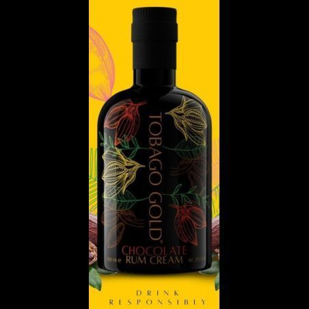 Ликер на основе рома Tobago Gold Chocolate Rum Cream 17% 0.5 л 17 % (WHS0745125093147) 1212364 фото