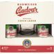 Подарунковий набір пива Budweiser світле фільтроване 5% 4х0.5 л + кухоль 0.5 л (8594403707380) 1315255 фото 1