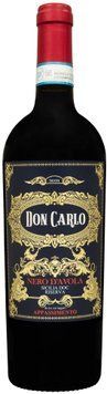 Вино Don Carlo Nero D'avola Riserva 2021 червоне напівсухе 0.75 л (FSH_8009720255532) 1399737 фото