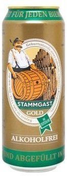 Пиво безалкогольное Stammgast Alkoholfrei ж/б 0.5л (PLK4022411030830) 986762 фото
