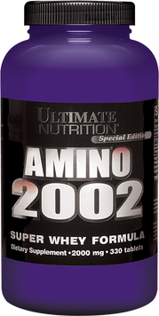 Амінокислота для спорту Ultimate Nutrition Amino 2002 330 tabs 390939 фото