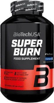 BiotechUSA Super Burn 120 tabs 1478407 фото