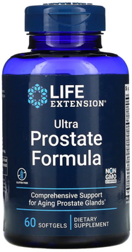 Life Extension Ultra Prostate Formula Ультра натуральная простата 60 капсул 1159464 фото