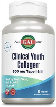KAL Clinical Youth Collagen I&III 600mg - 60 veg capsules 1461012 фото
