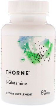 Thorne Research L-Glutamine 90 Caps L-глютамин 531443 фото