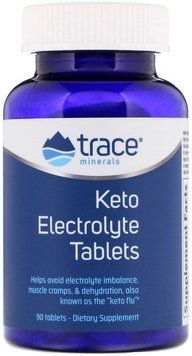 Trace Minerals Research Keto Electrolyte Tablets, 90 Tablets (TMR-00448) 682217 фото