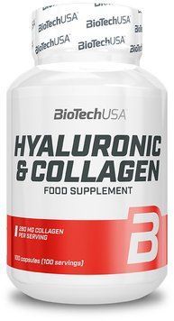 BioTech Hyaluronic and Collagen 100 капсул 851705 фото