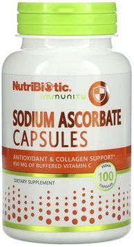 Nutribiotic Sodium Ascorbate - 100 Capsules 1457457 фото