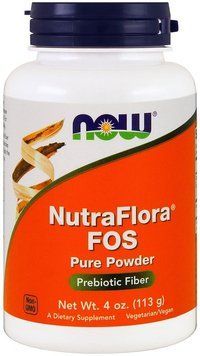 NOW Foods NUTRAFLORA FOS POWDER 4 OZ Нутрафлора 520712 фото