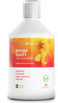 Sporter Mega Sport 500 ml / 33 servings / range 769511 фото
