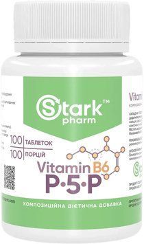 Stark Pharm Vitamin B6 P-5-P 50mg - 100 Capsules 1458022 фото