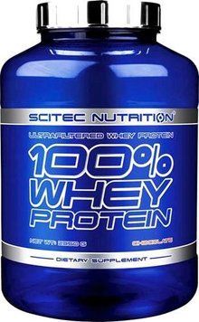 Протеїн Scitec Nutrition 100% Whey Protein 920 g /30 servings/ Strawberry 401353 фото