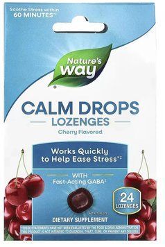 Nature's Way Calm Drops - 24 lozenges Cherry 1453449 фото