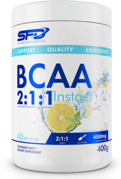 Амінокислота для спорту SFD Nutrition BCAA 2: 1: 1 Instant 400 g / 40 servings / Lemon 824400 фото