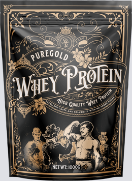 Протеїн PureGold Vintage Whey 1000 g / 33 servings / Strawberry Milkshake 1103736 фото