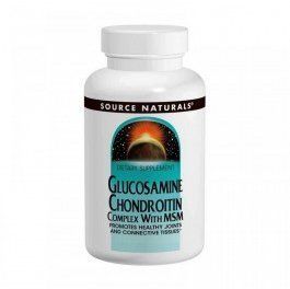 Source Naturals Glucosamine Chondroitin MSM Complex, 120 Tab 417294 фото