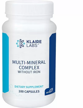 Klaire Labs Multi Mineral Complex Мультиминералы без железа 100 капсул 793774 фото