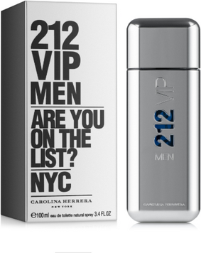 Туалетна вода Carolina Herrera 212 VIP Men 100 ml 725844 фото