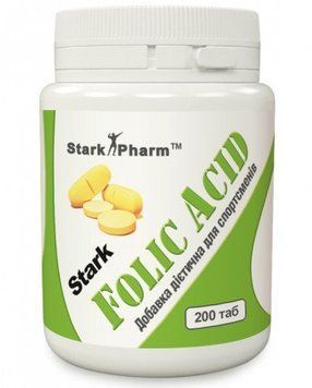 Stark Pharm Folic Acid 200 tabs 393043 фото