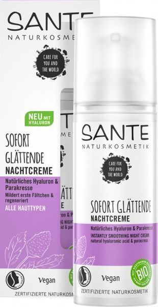 Sante БИО-Ботокс-крем от морщин ночной с гиалуроновой кислотой и акмеллой 50 ml 894241 фото