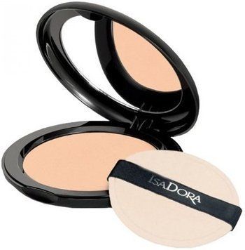 IsaDora Velvet Touch Sheer Compact Powder №16 olivebeige mist Пудра компактна 10 g 869881 фото