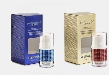 Keenwell Набор Evolution Sphere Антивозрастной комплекс 50 ml + Ночний восстанавливающий комплекс 50 ml 1092990 фото