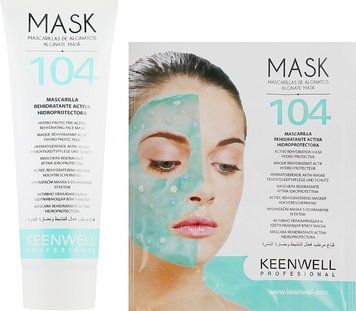 Keenwell Alginate Mask №104 Увлажняющая регенерирующая альгинатная маска 125 ml + 25 g 874036 фото